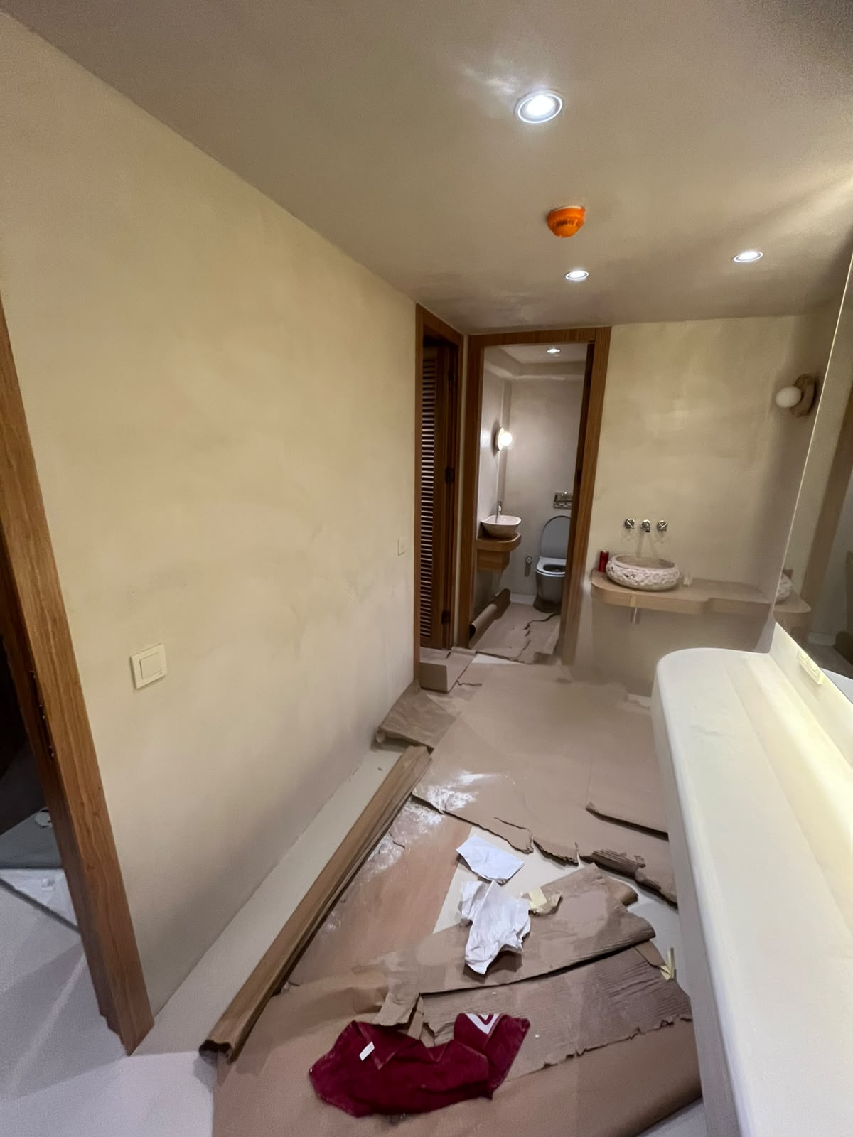 Mikroçimento yüzey detayı